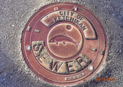 Manhole cover Ketchikan