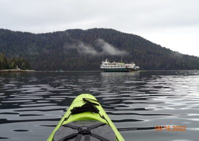 Tip of Kayak